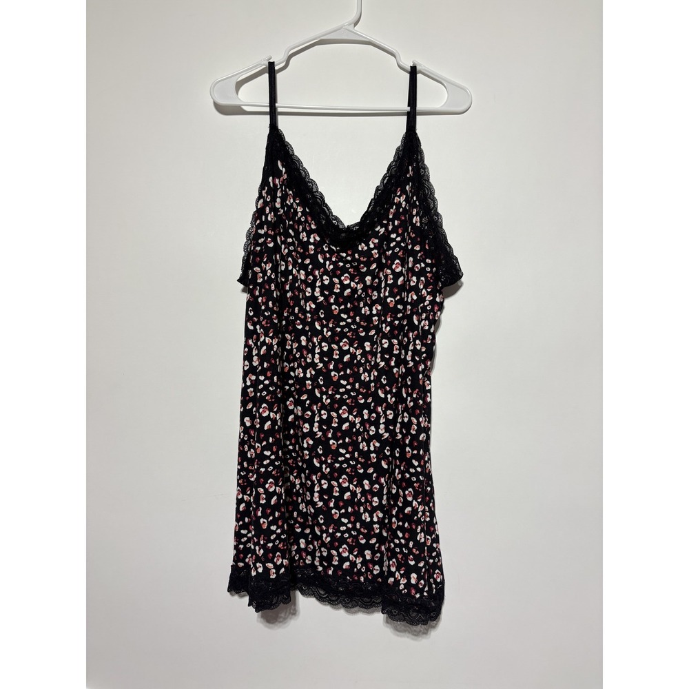 Lane Bryant Essential Lace Cami Womens 34/36 Leopard Print 103951